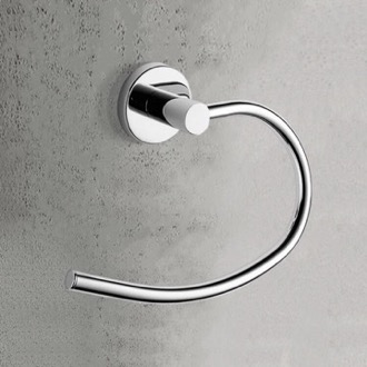 Towel Ring Chromed Steel Towel Ring Gedy FE70-13